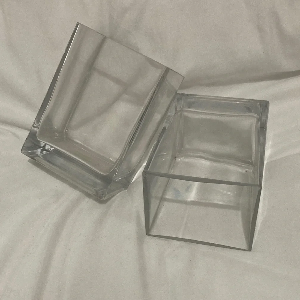IKEA Decorative Glass Vases with Fillers